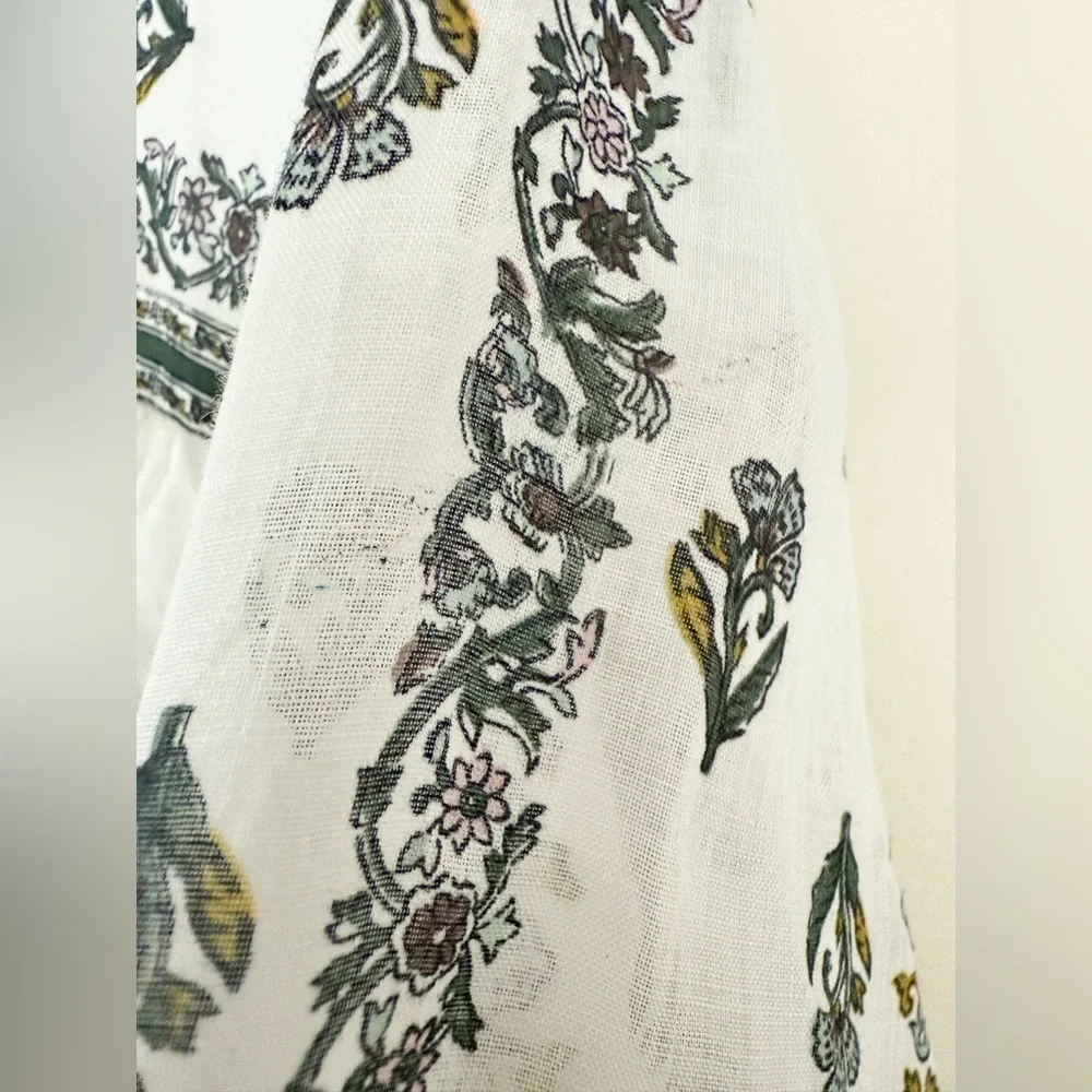 Veronica Beard Castella Floral Boho Midi Dress - Picture 16 of 16